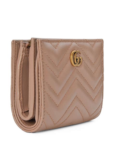 gg marmont bi fold wallet